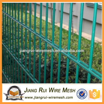 Galvanized And Powder Coated Double Wire fence Panels